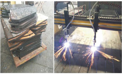 雙等離子切割現場 雙等離子切割現場